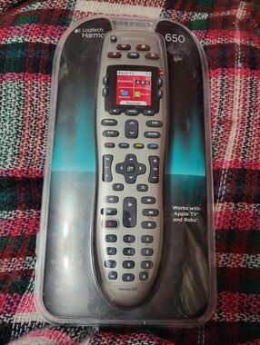 Logitech Harmony 650 Universal Remote Silver